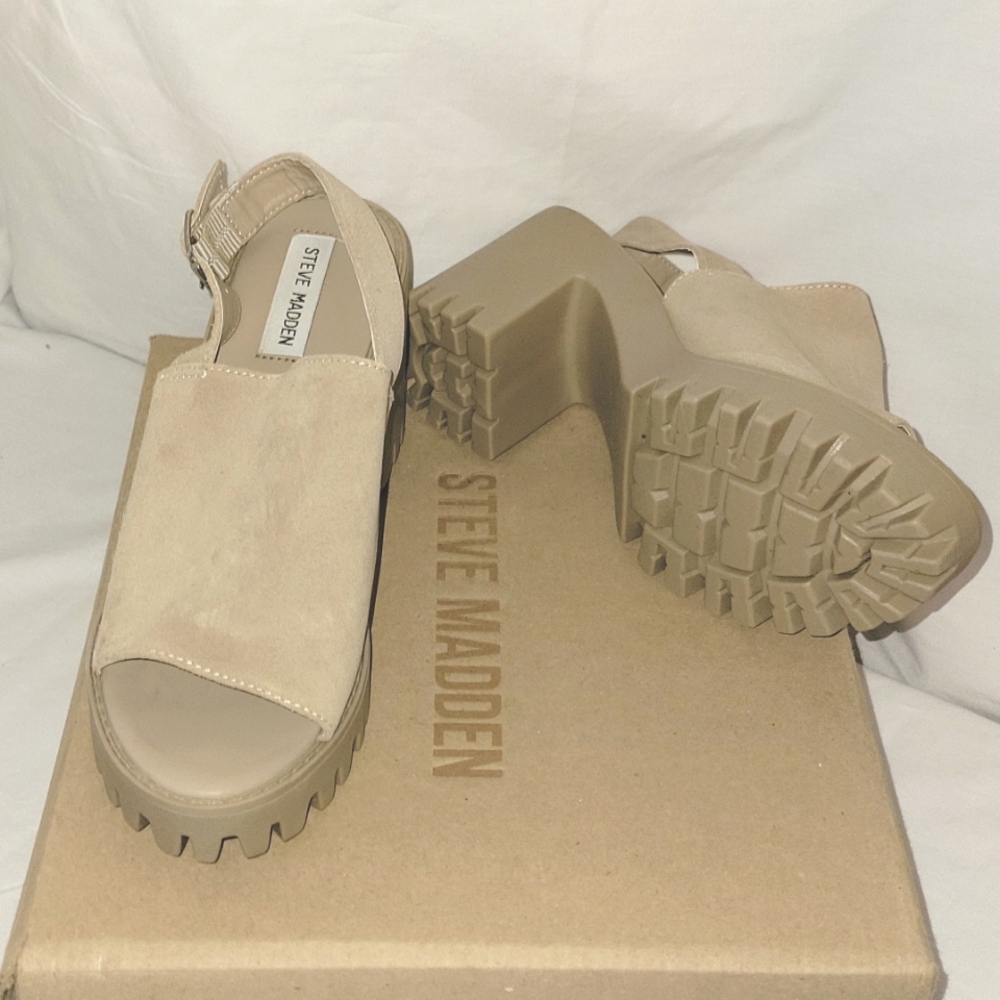 Steve Madden chunky heel